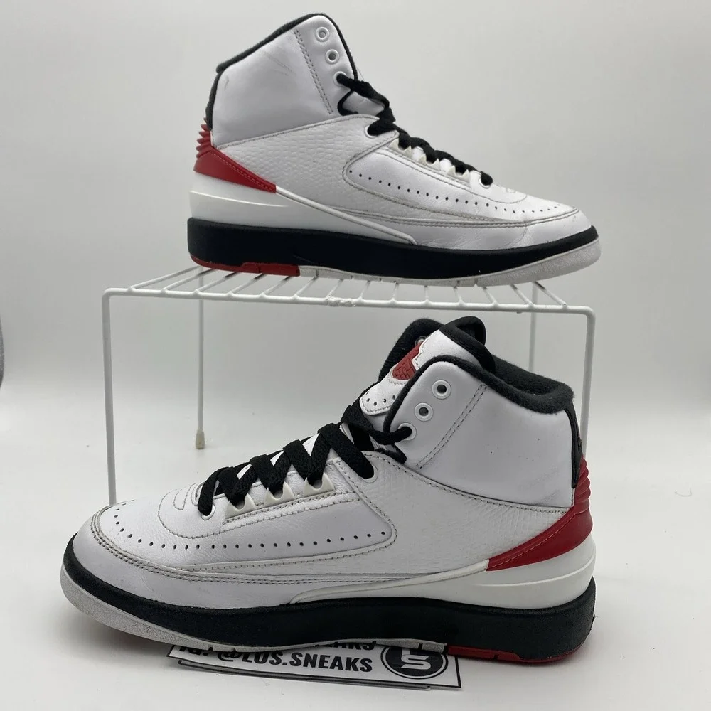 Size‎ 4Y - Jordan 2 Retro Mid Chicago-No Box/ Missing An Insole- (DX2591-106)